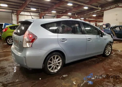 2012 Toyota Prius V из США, поврежденный, VIN JTDZN3EUXC3179401